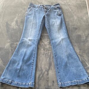 American Eagle Outfitters Blue Flare Jeans